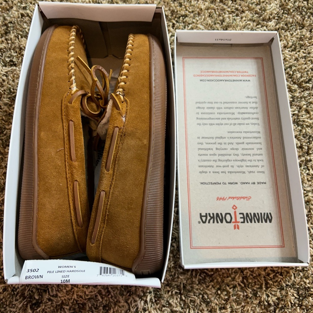 Brand New Moccasin Slippers!! Women’s!